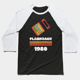 Flashback 80s Gaming Talking Cricket Baseball T-Shirt